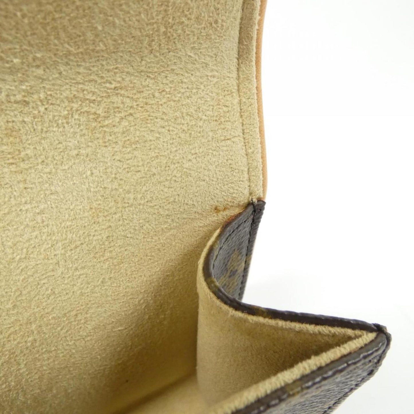 Louis Vuitton Florentine, Brown, Canvas, clutch