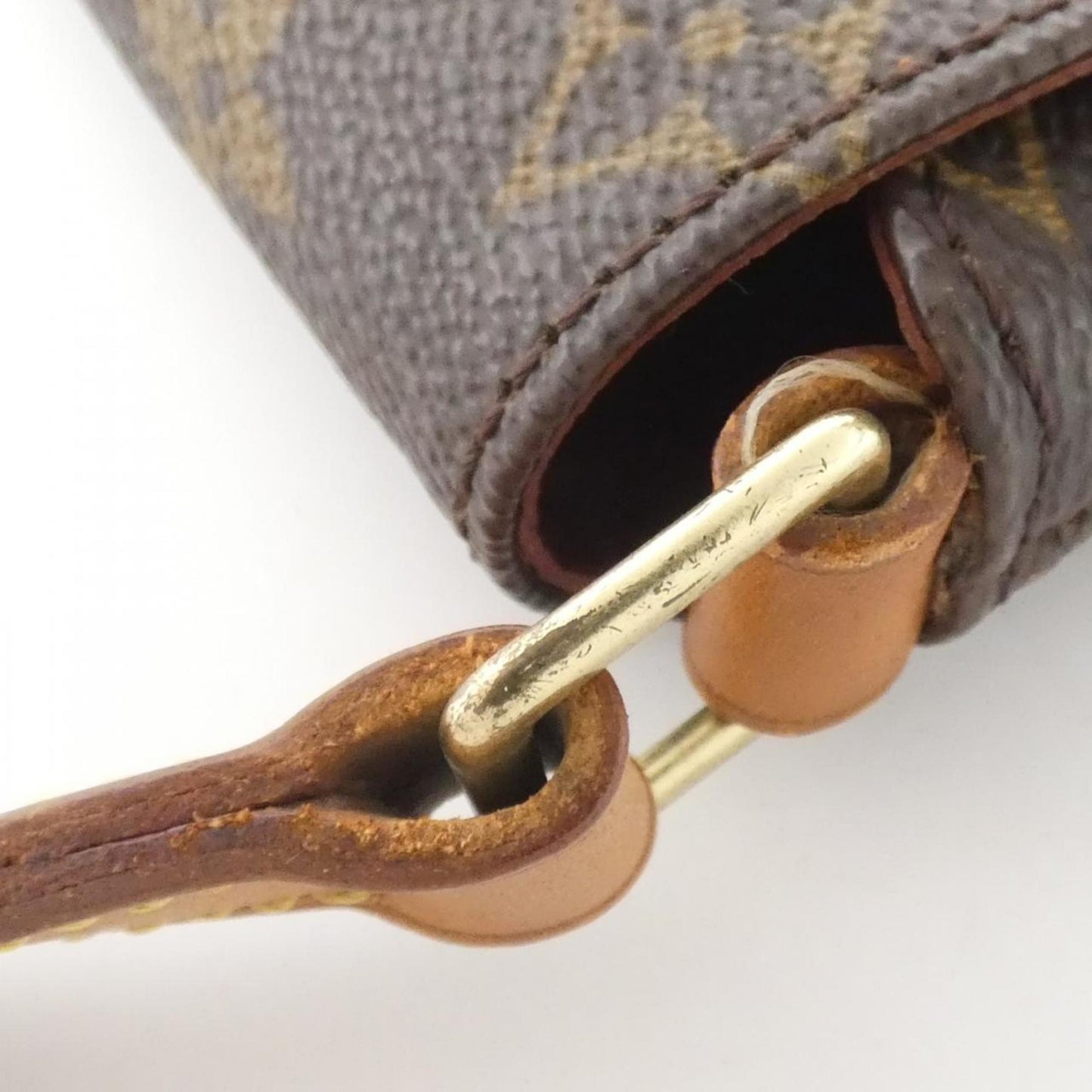 Louis Vuitton Musette Salsa, Brown, Canvas, shoulder
