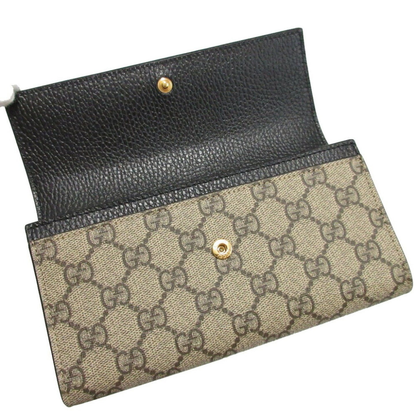 Gucci GG Marmont, Beige, "CANVAS, LEATHER", wallet