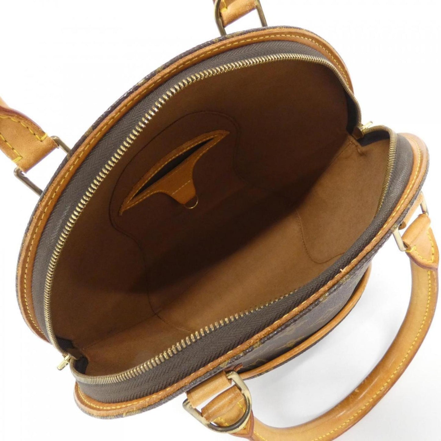 Louis Vuitton Ellipse PM, Brown, Canvas, handbag