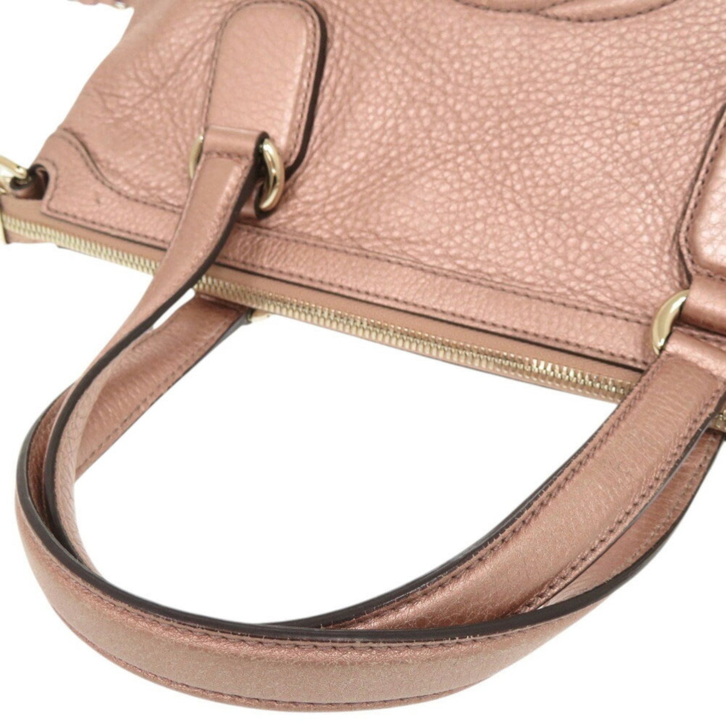 Gucci Soho, Pink, Leather, handbag