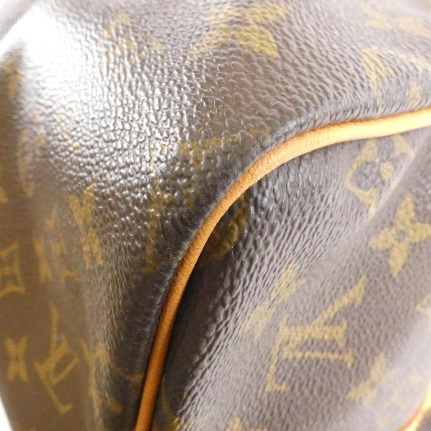 Louis Vuitton Keepall Bandouliere 55, Brown, Canvas, travel