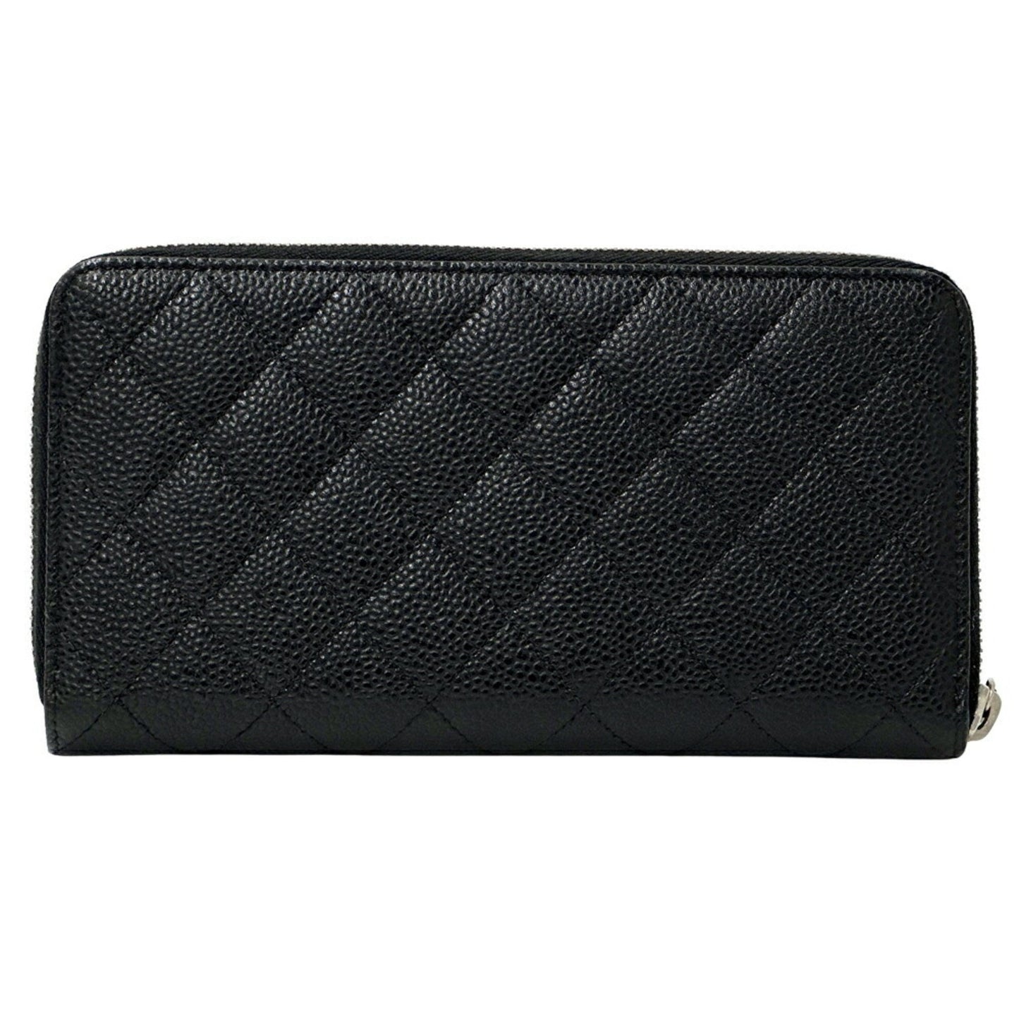 Chanel, Black, Leather, wallet