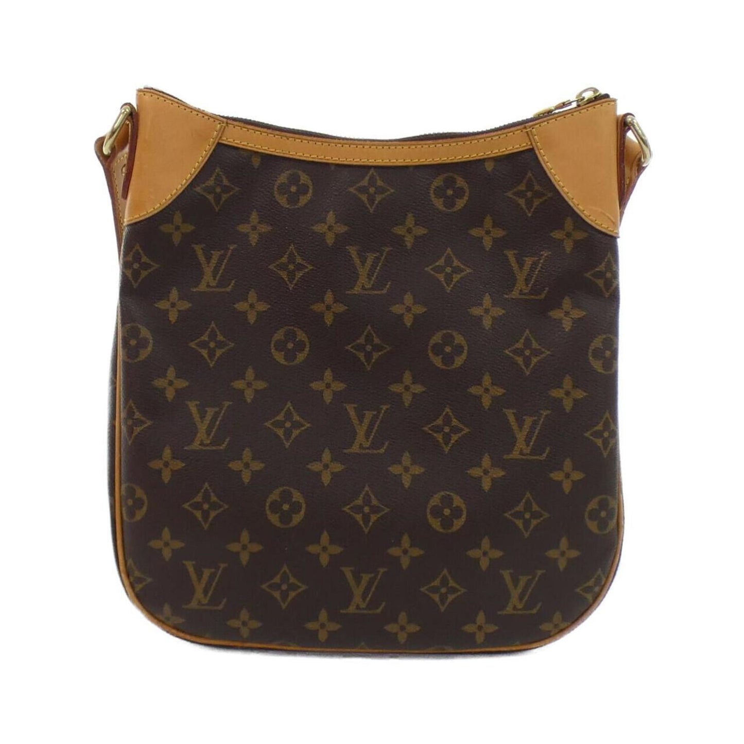 Louis Vuitton Odéon, Brown, Canvas, shoulder