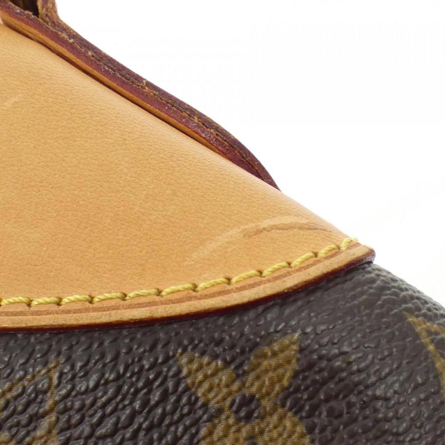 Louis Vuitton Odéon, Brown, Canvas, shoulder