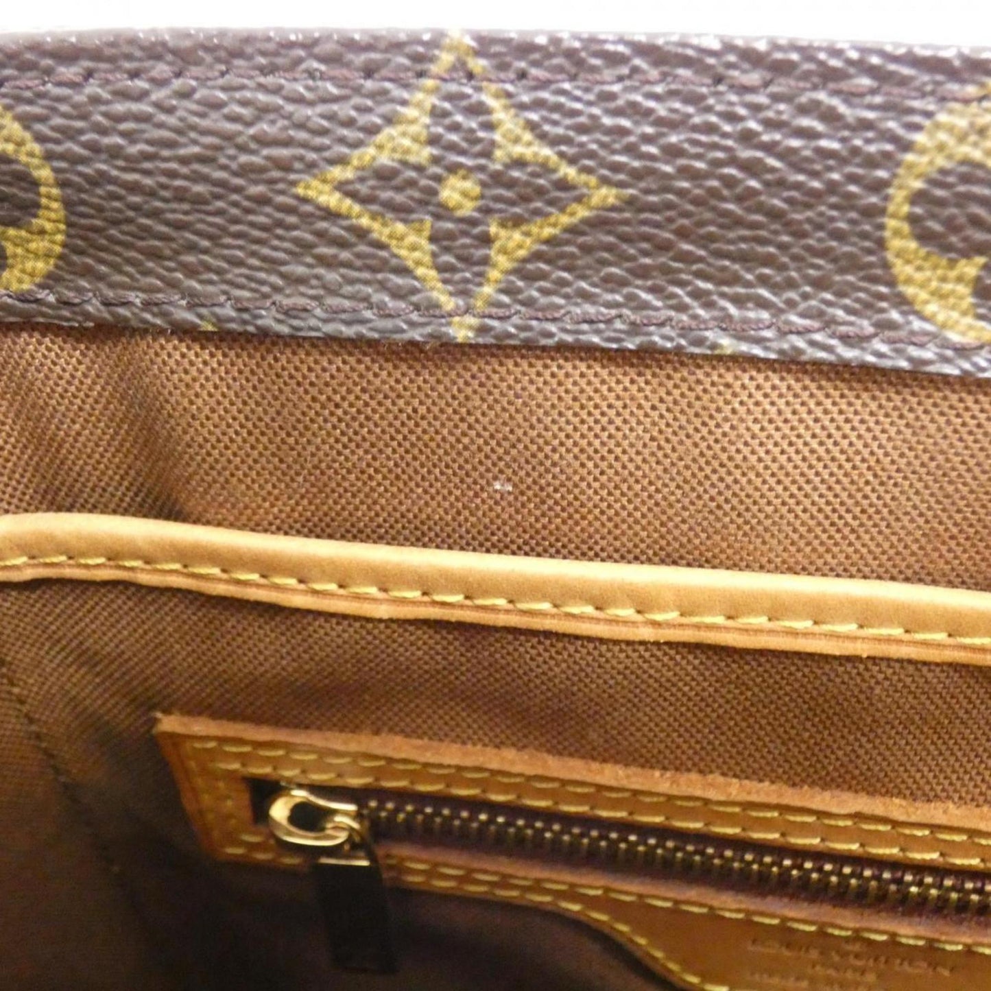 Louis Vuitton Vavin, Brown, Canvas, handbag