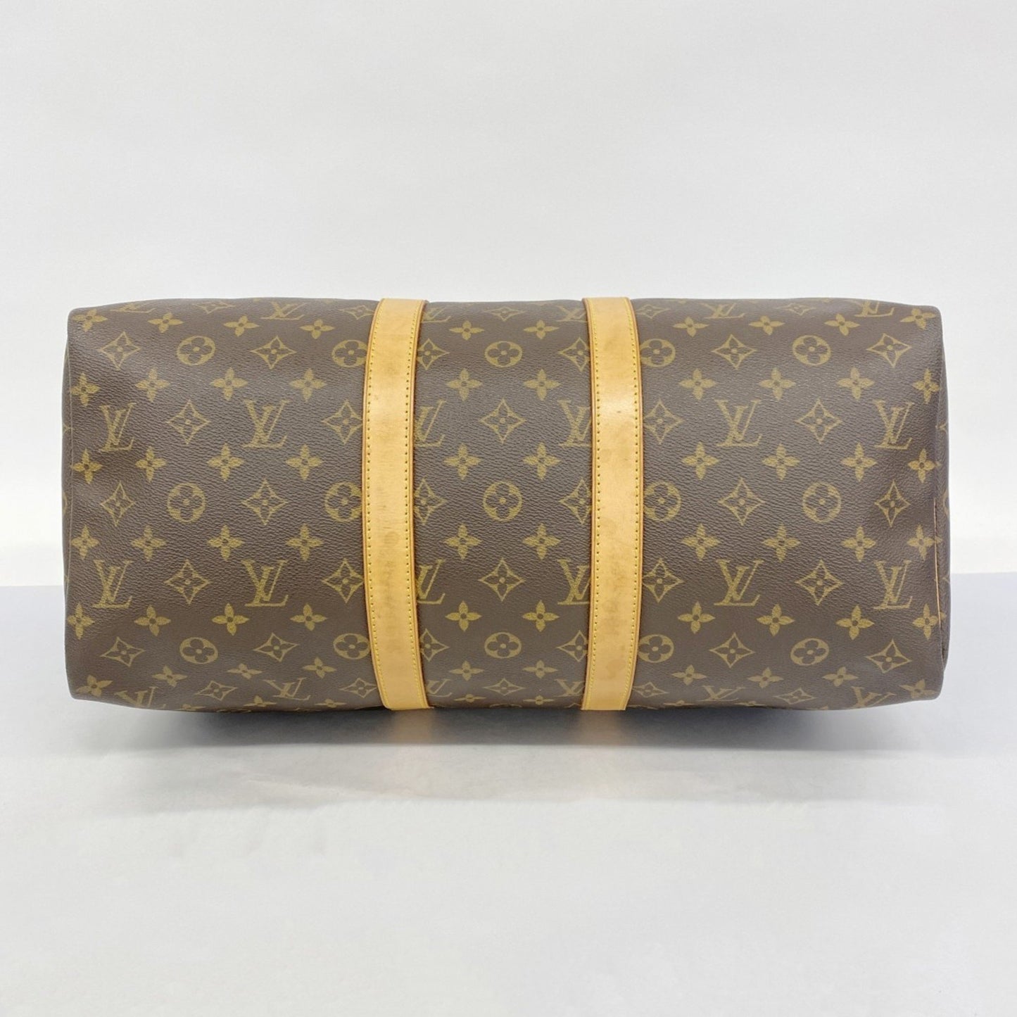 Louis Vuitton Keepall 45, Brown, Canvas, travel