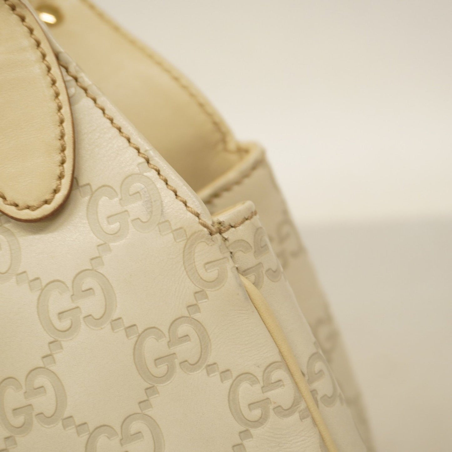 Gucci Jackie, Beige, Leather, shoulder