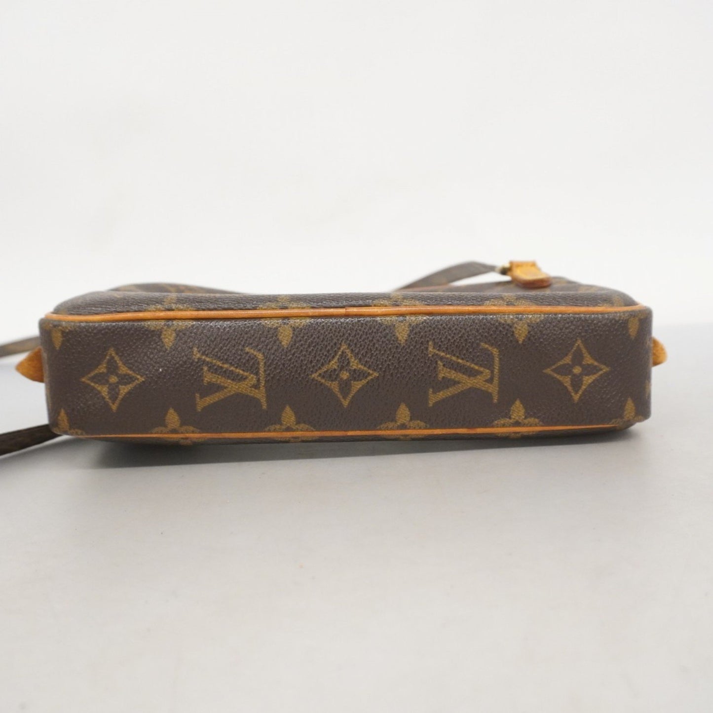 Louis Vuitton Marly, Brown, Canvas, shoulder