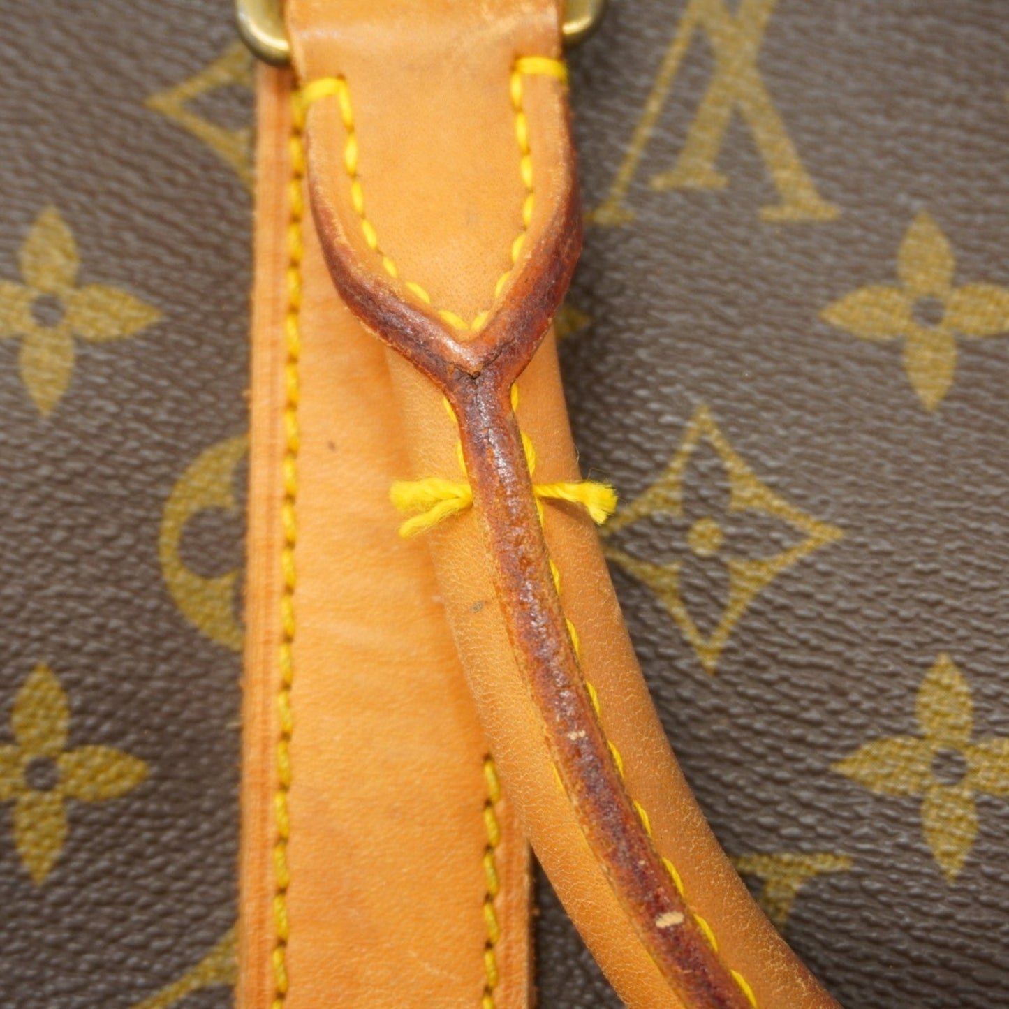 Louis Vuitton Keepall 50, Brown, Canvas, travel