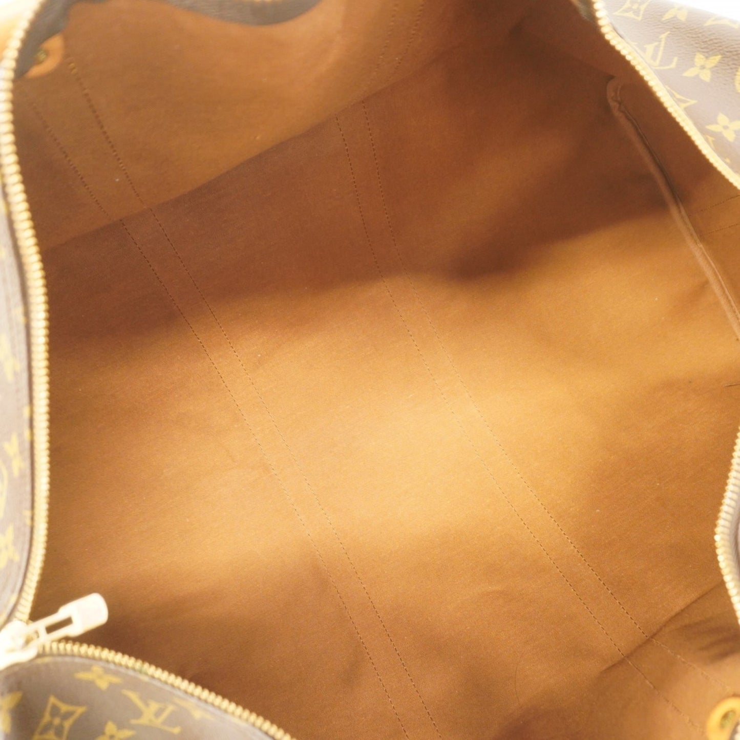 Louis Vuitton Keepall 60, Brown, Canvas, travel