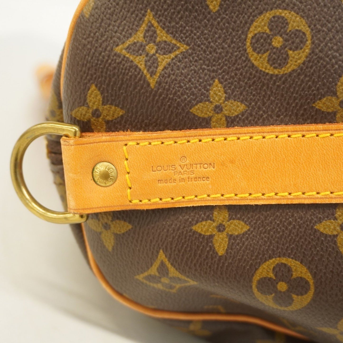 Louis Vuitton Keepall 60, Brown, Canvas, travel