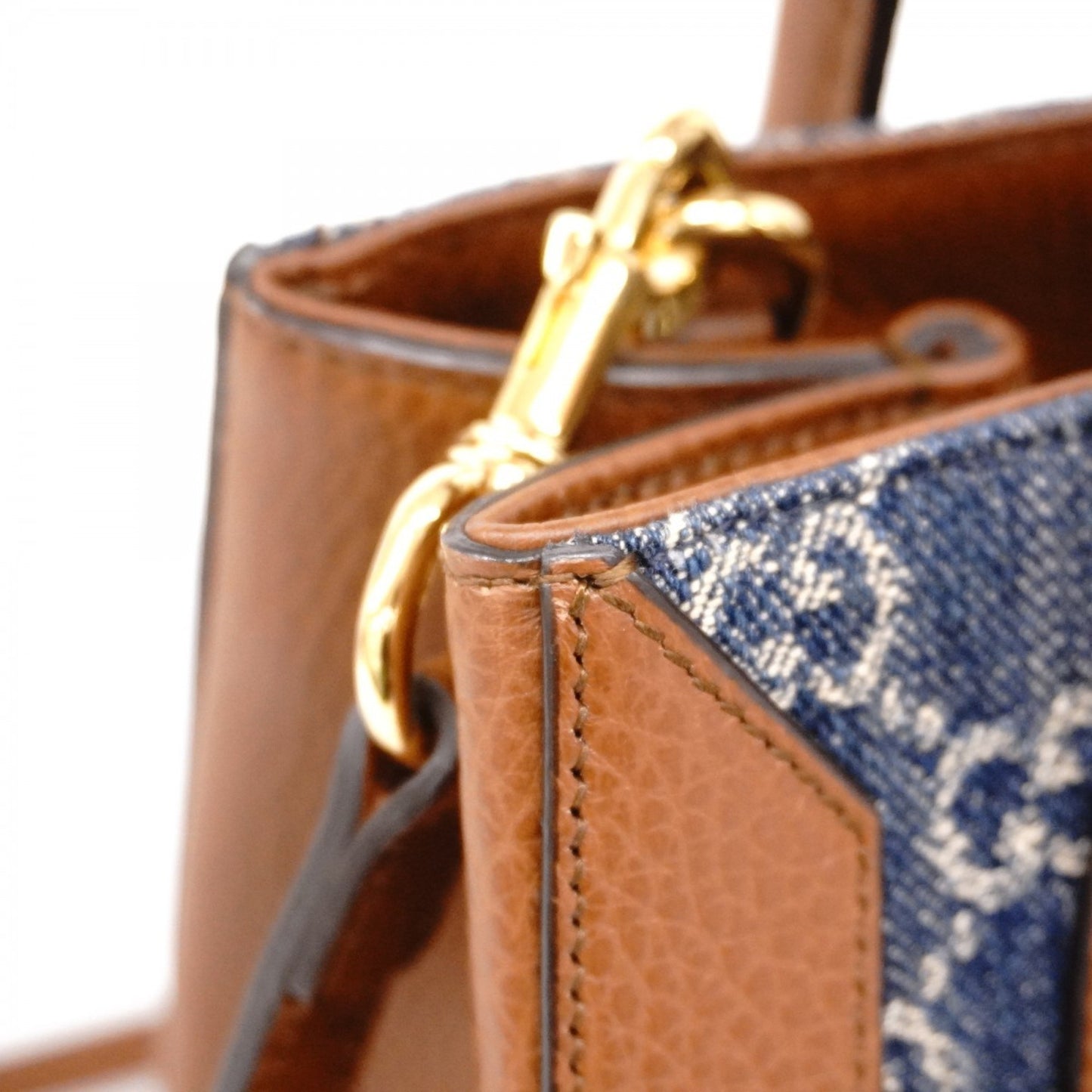 Gucci Jackie, Blue, Denim - Jeans, handbag