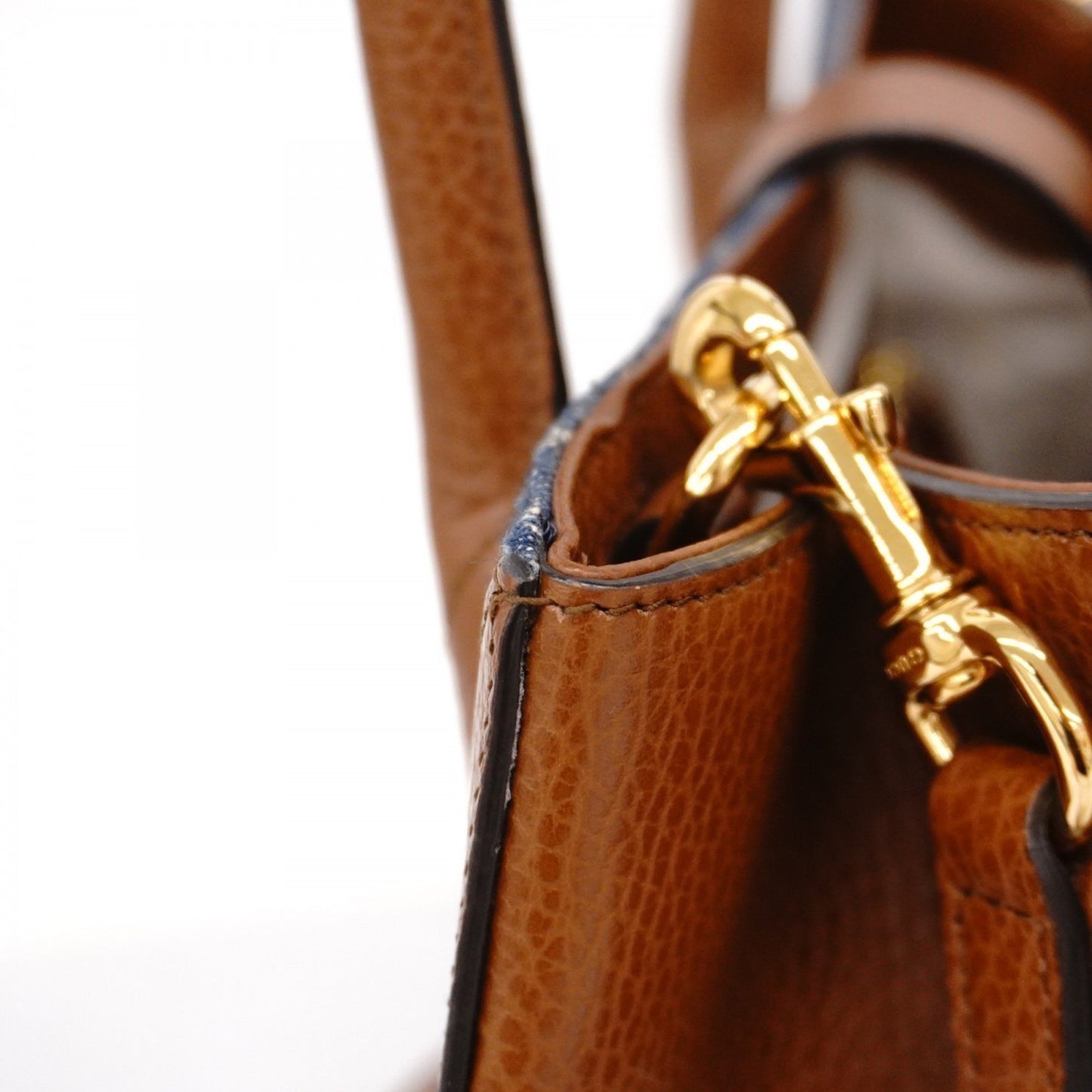 Gucci Jackie, Blue, Denim - Jeans, handbag