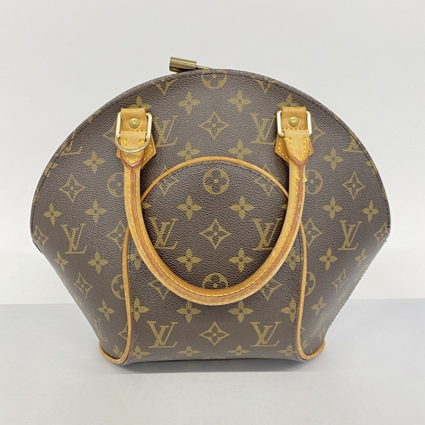 Louis Vuitton Ellipse, Brown, Canvas, handbag