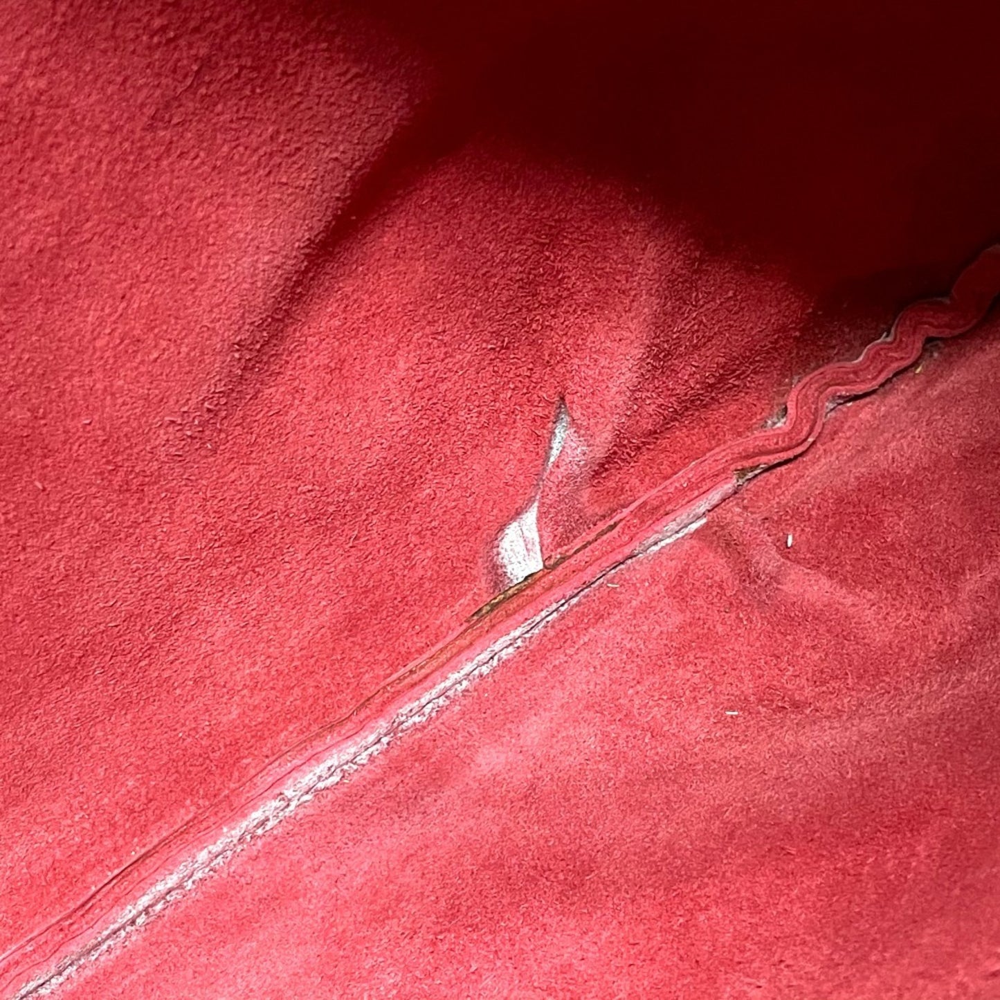 Hermès Rodeo, Red, Leather, shoulder