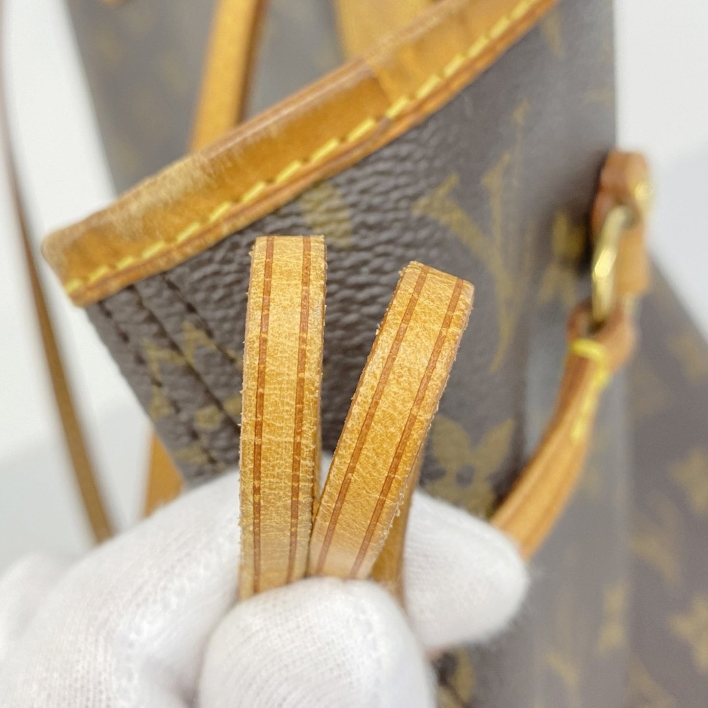Louis Vuitton Neverfull MM, Brown, Canvas, tote