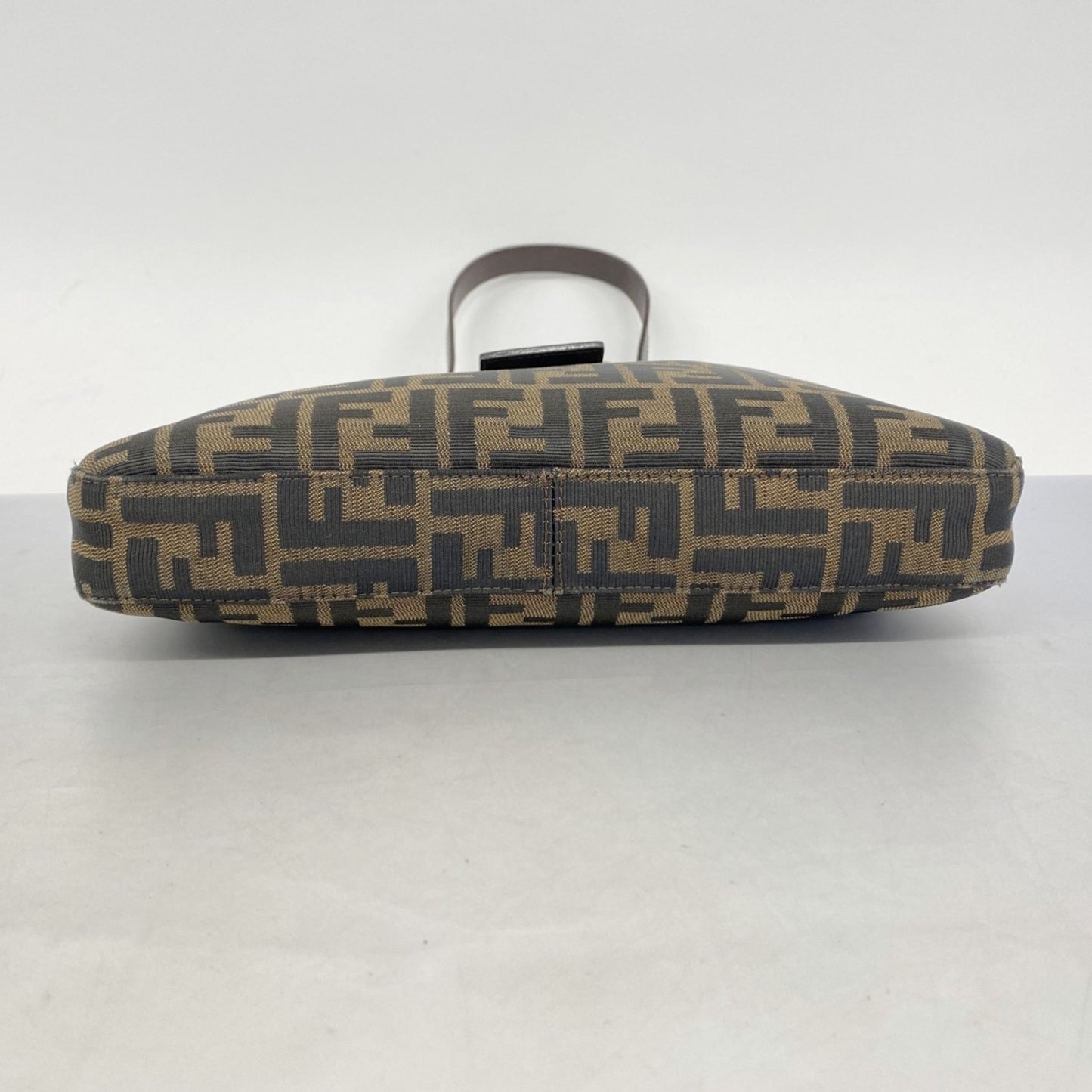 Fendi Zucca, Brown, Canvas, handbag