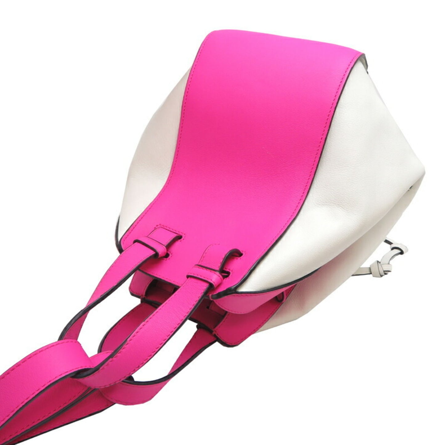 Loewe Hammock, Pink, Leather, handbag