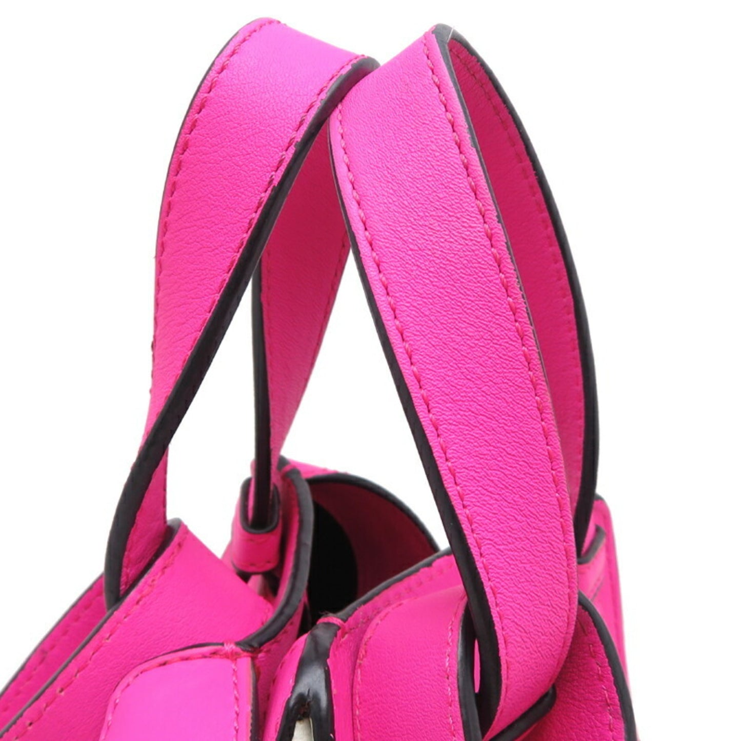 Loewe Hammock, Pink, Leather, handbag