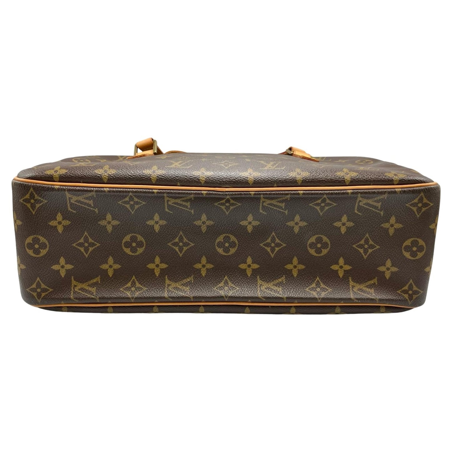 Louis Vuitton Cité, Brown, Canvas, shoulder
