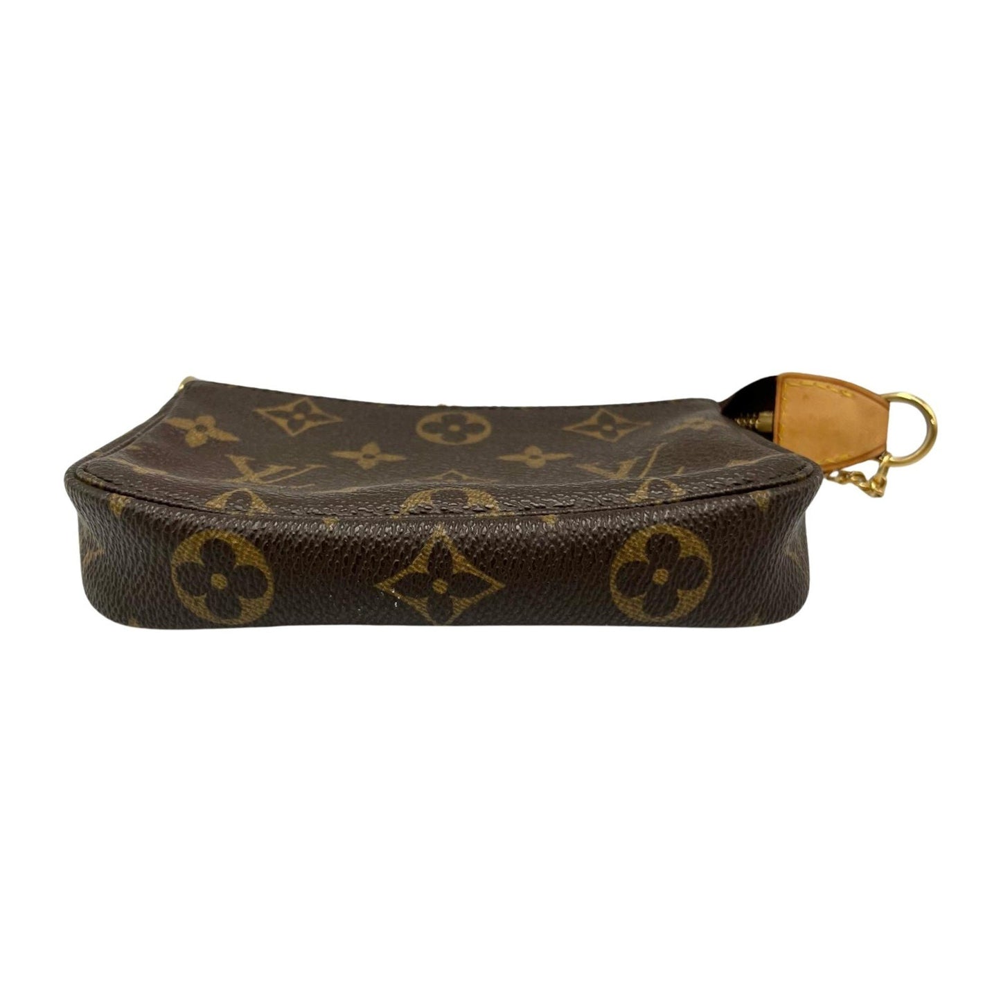 Louis Vuitton Mini Pochette Accessoires, Brown, Canvas, clutch