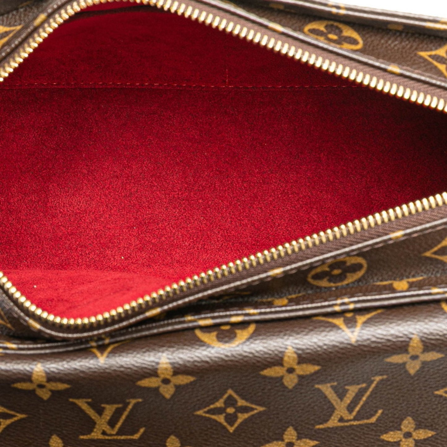 Louis Vuitton Viva Cité, Brown, Canvas, shoulder