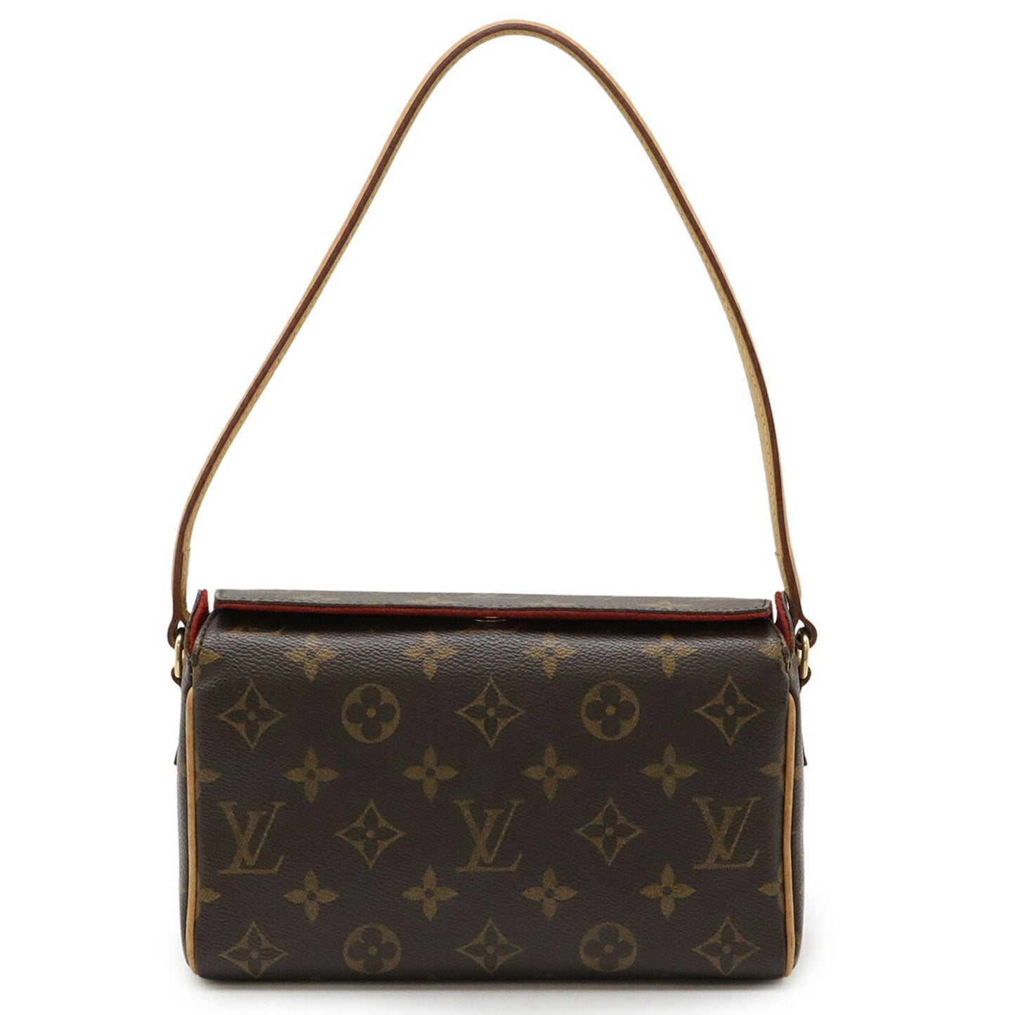 Louis Vuitton Recital, Brown, Canvas, handbag