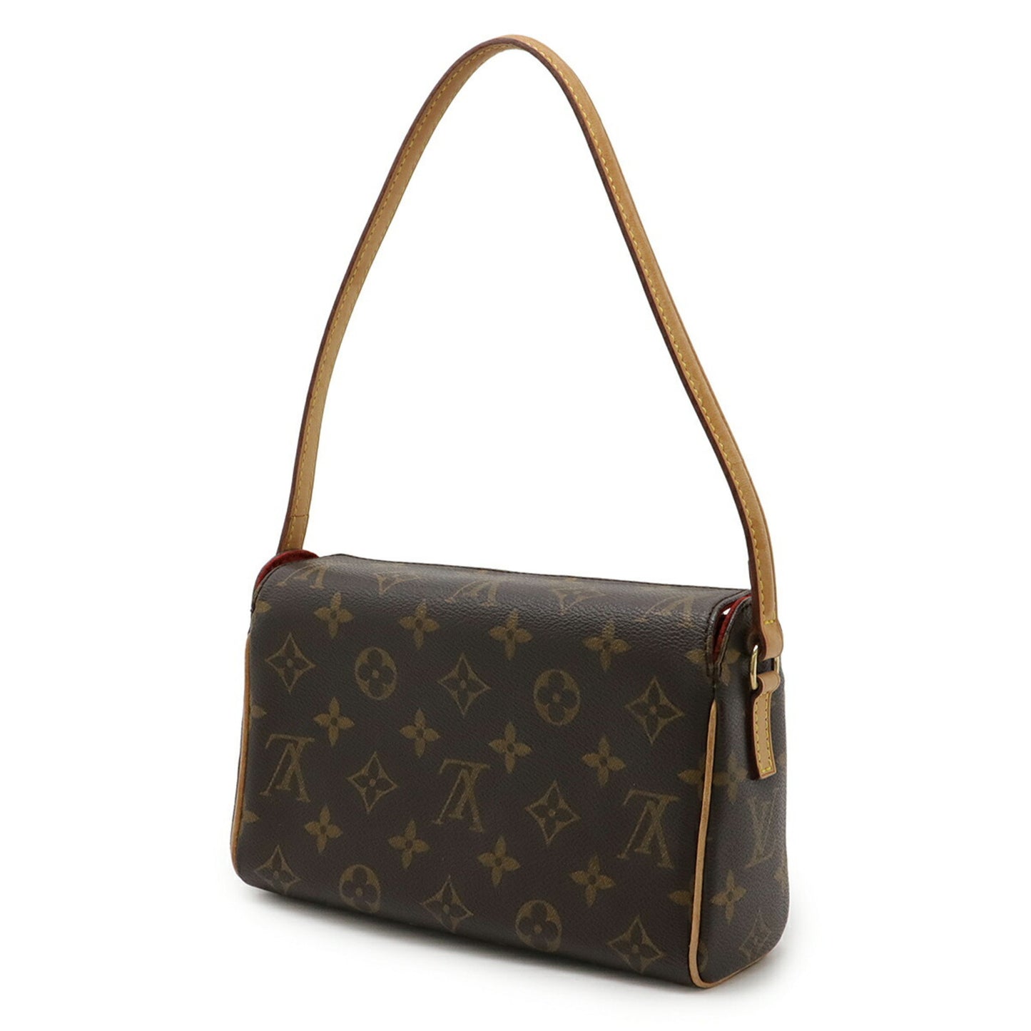 Louis Vuitton Recital, Brown, Canvas, handbag