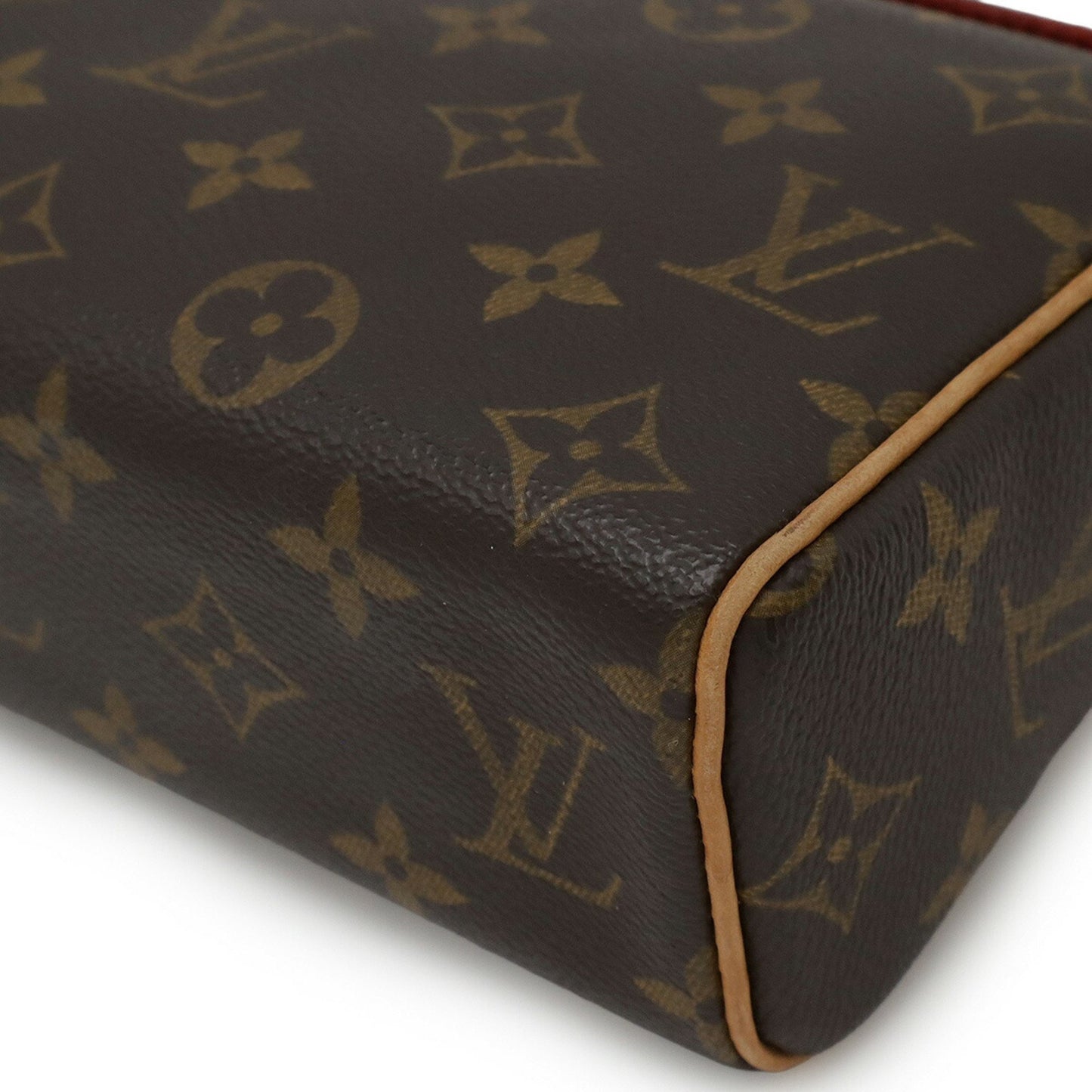 Louis Vuitton Recital, Brown, Canvas, handbag