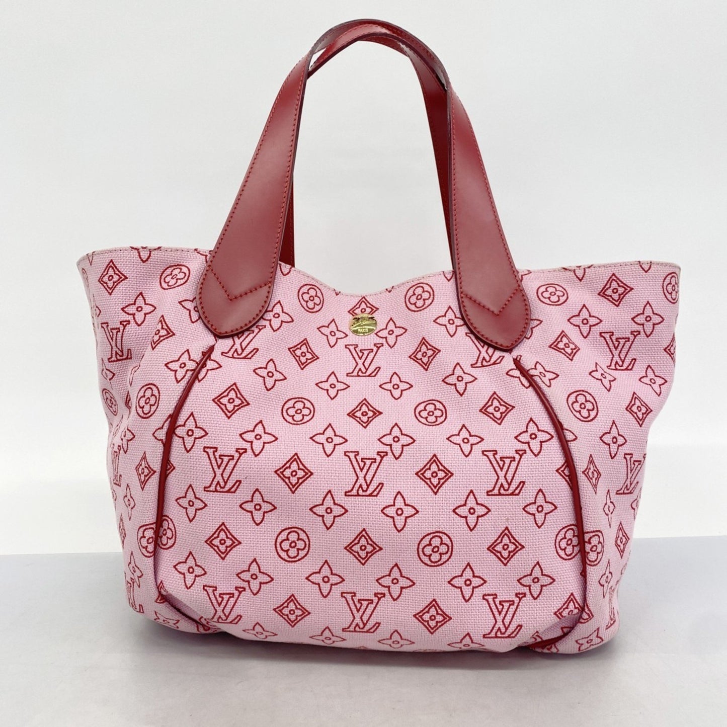 Louis Vuitton Ipanema, Pink, Canvas, tote