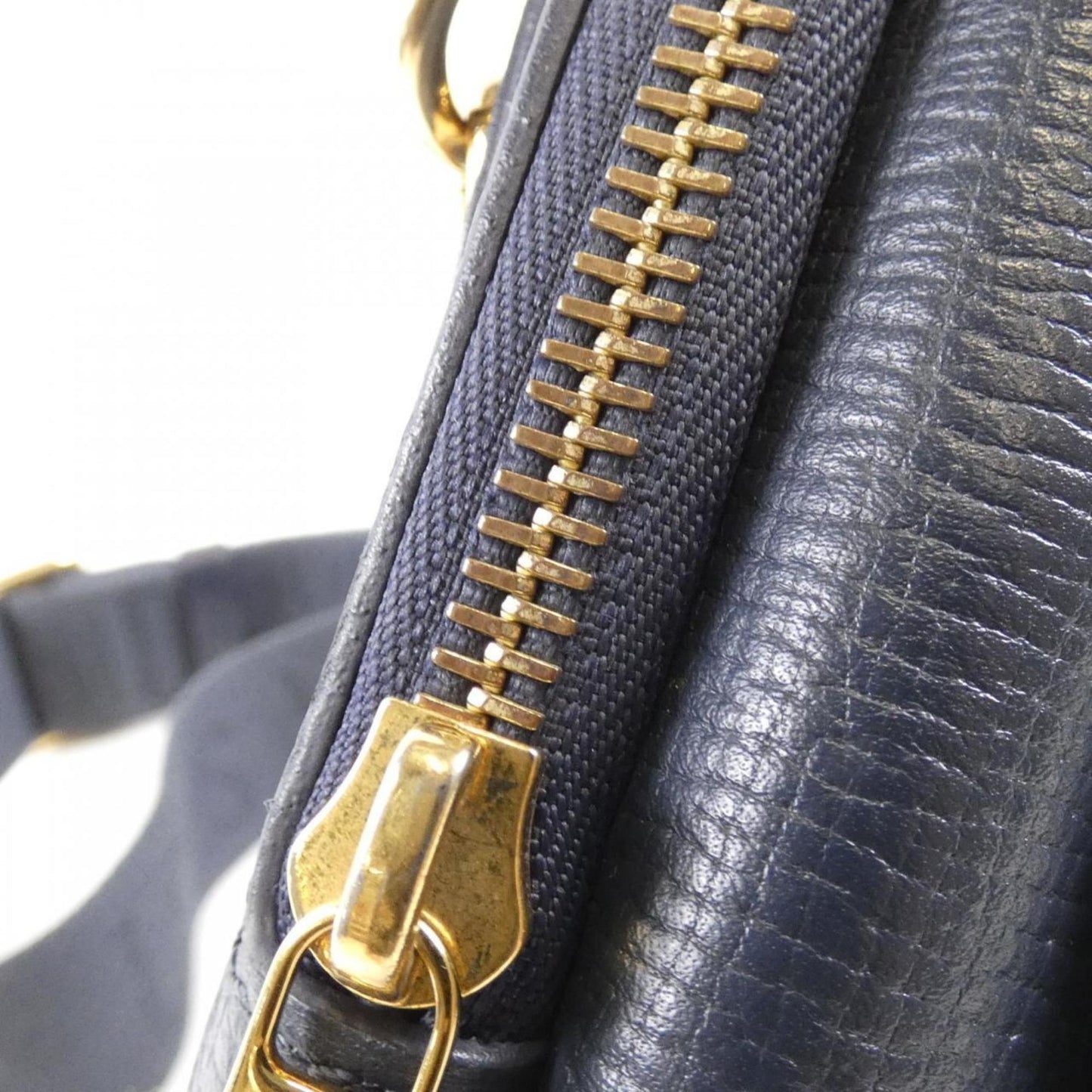 Louis Vuitton Iphone case, Navy, Leather, clutch