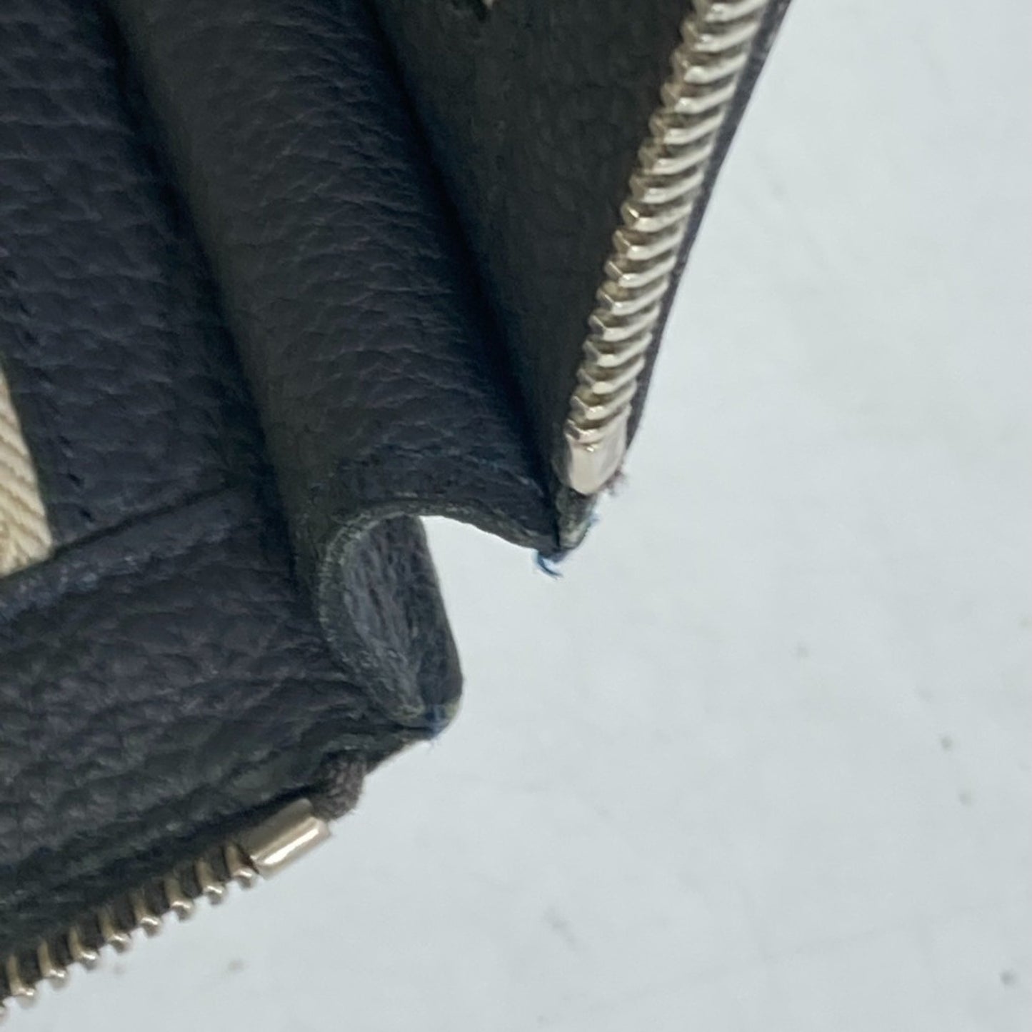 Hermès Pochette, Grey, Leather, clutch