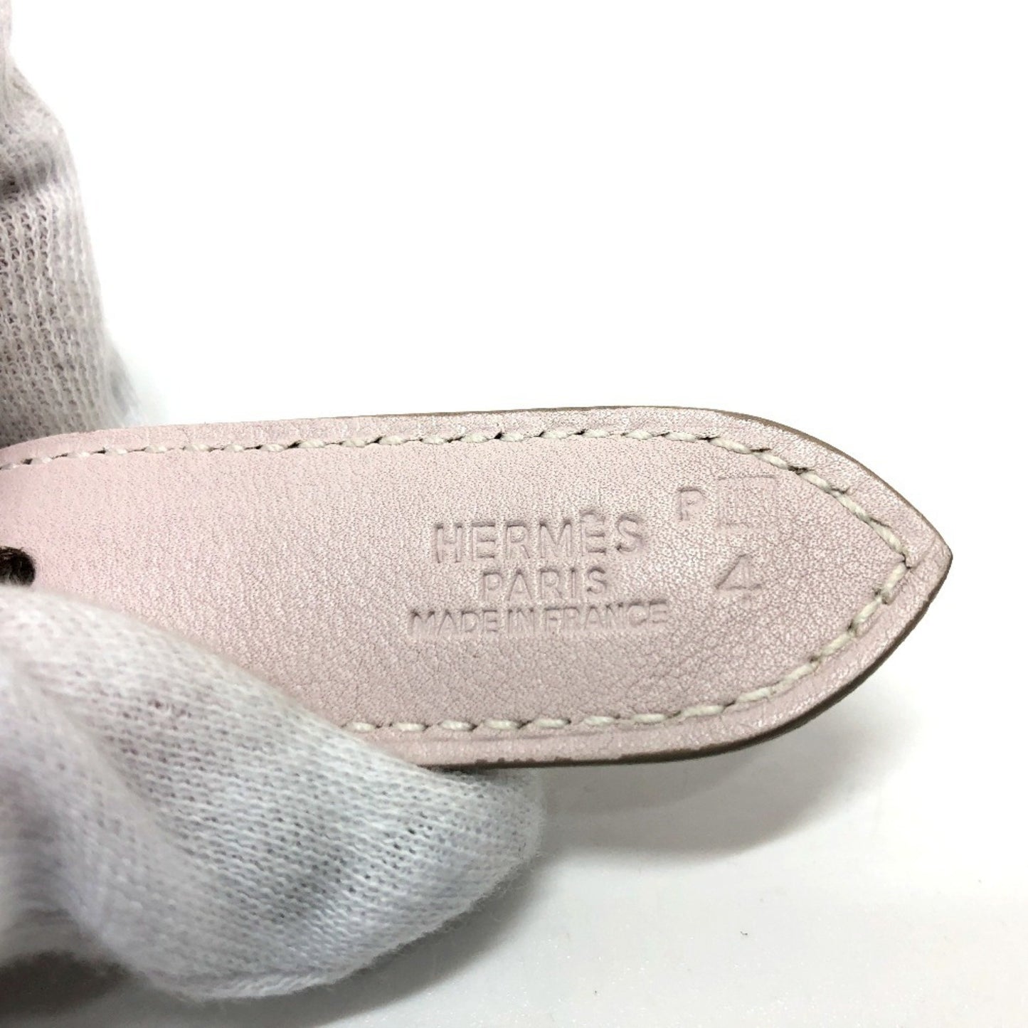 Hermès Trim, Pink, Leather, shoulder