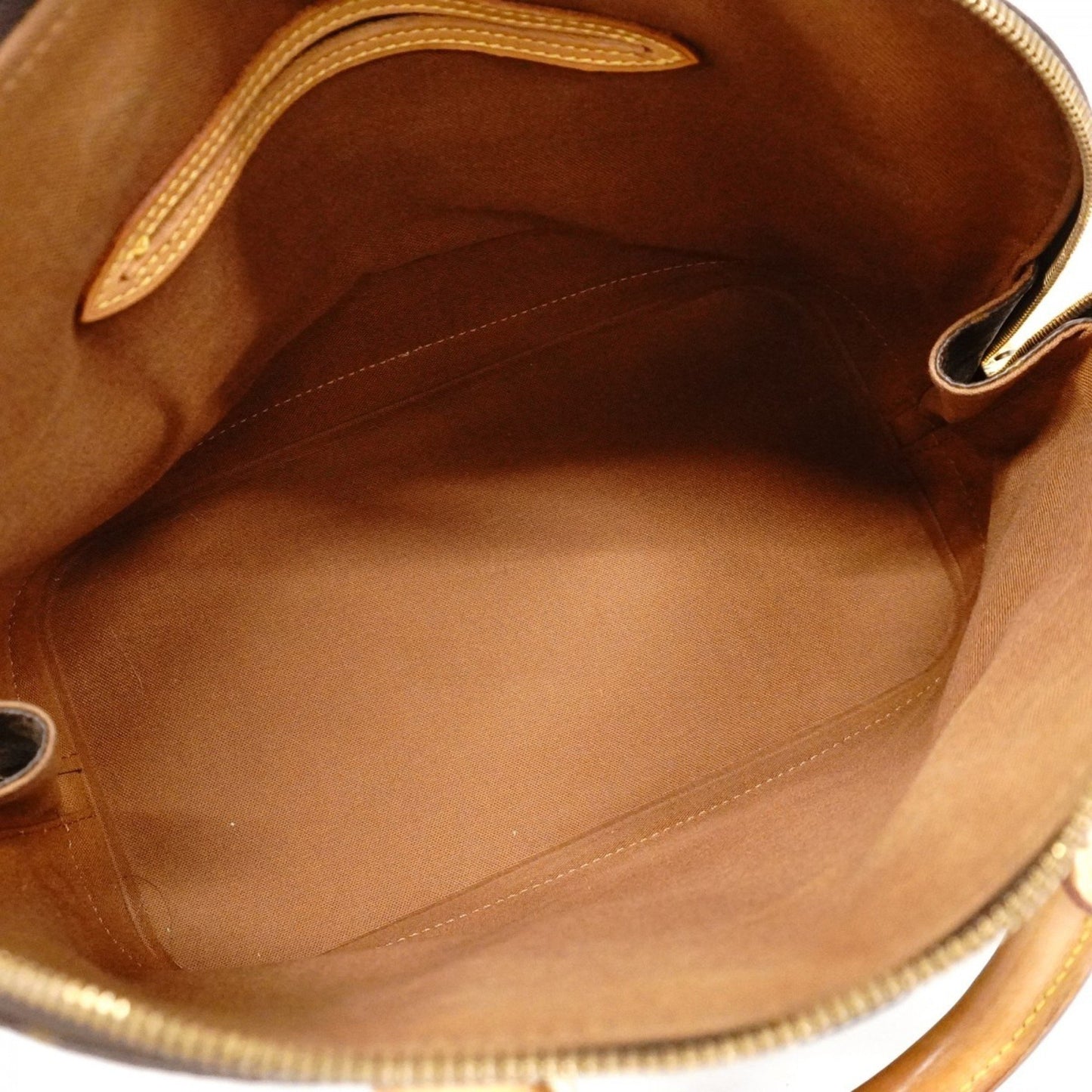 Louis Vuitton Alma, Brown, Canvas, handbag