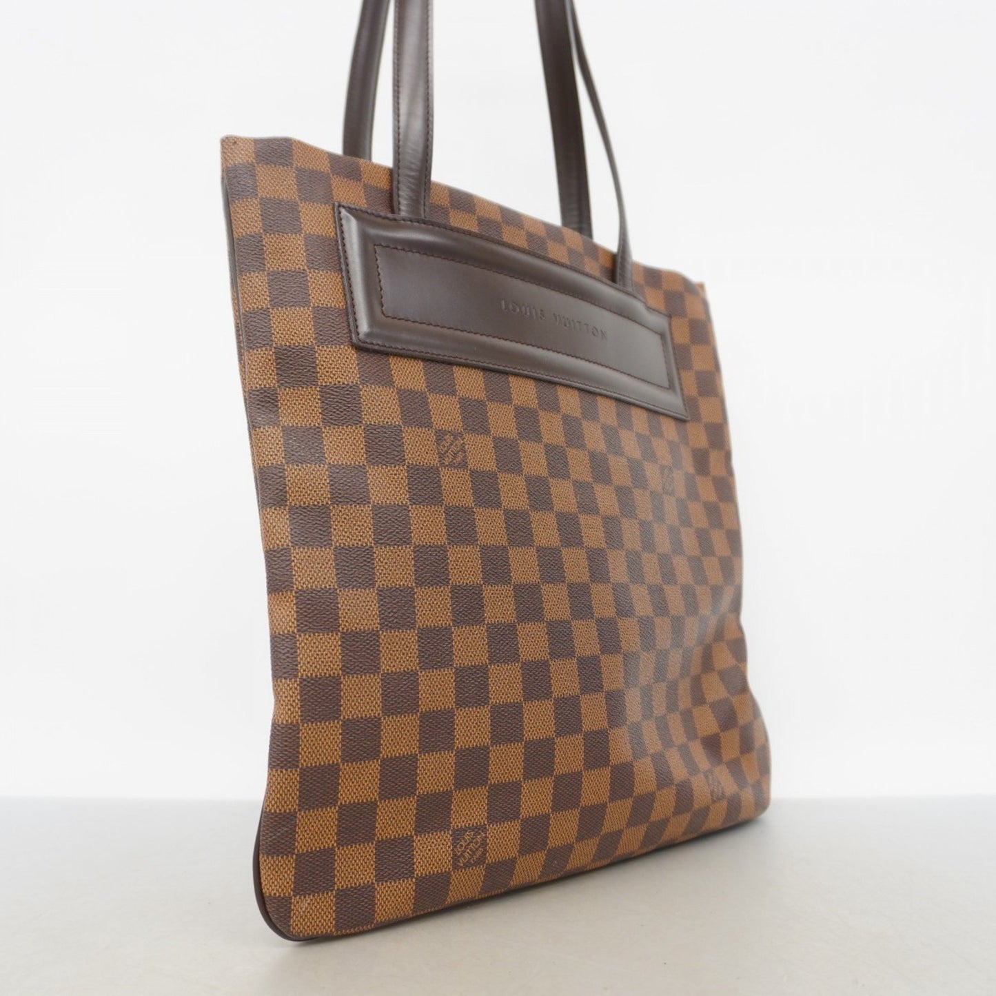 Louis Vuitton Clifton, Brown, Canvas, tote