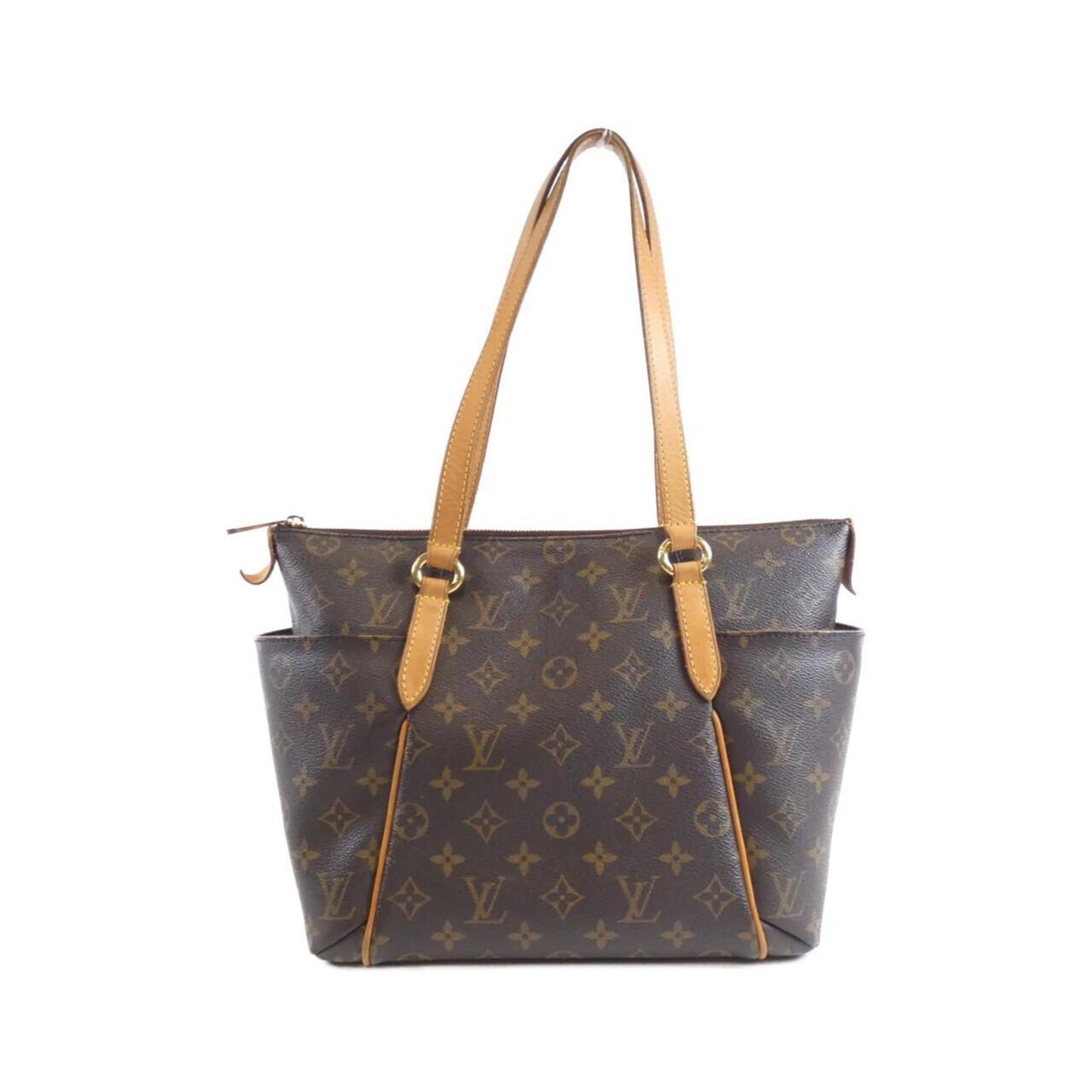 Louis Vuitton Totally, Brown, Canvas, shoulder