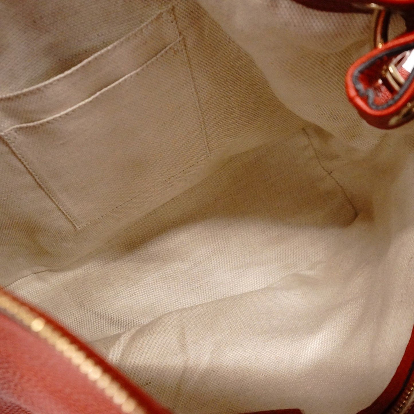 Gucci Soho, Red, Leather, shoulder