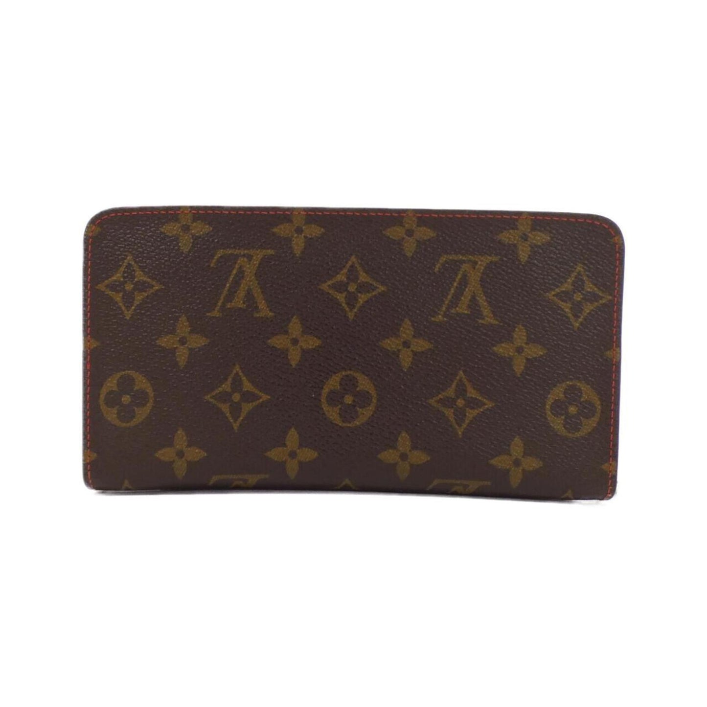 Louis Vuitton Porte monnaie Zippy, Brown, Canvas, wallet