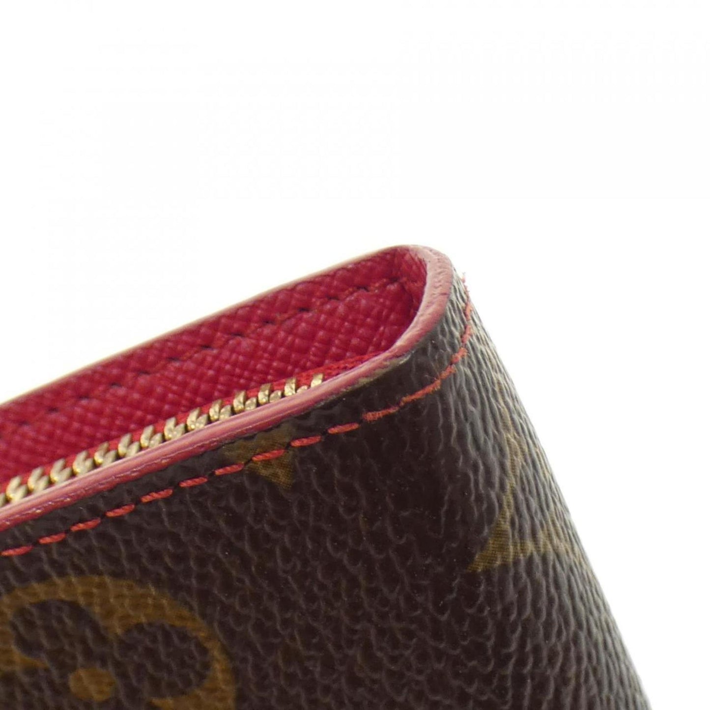 Louis Vuitton Porte monnaie Zippy, Brown, Canvas, wallet