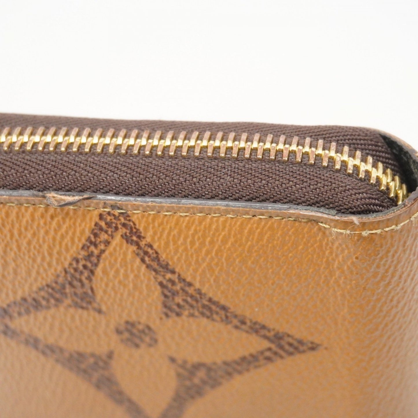 Louis Vuitton Zippy wallet, Brown, Canvas, wallet