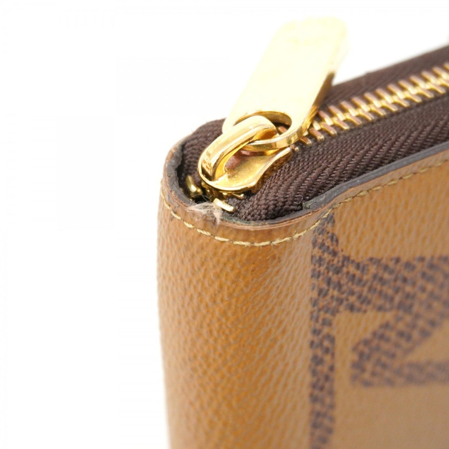 Louis Vuitton Zippy wallet, Brown, Canvas, wallet