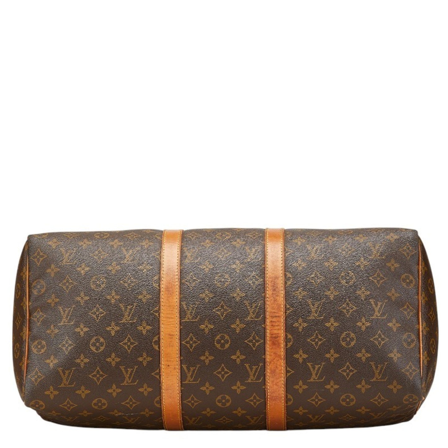 Louis Vuitton Keepall 50, Brown, Canvas, travel
