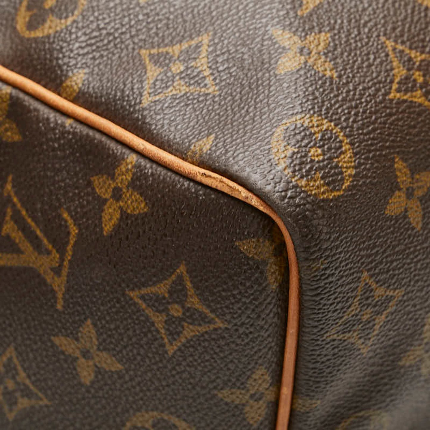 Louis Vuitton Keepall 50, Brown, Canvas, travel