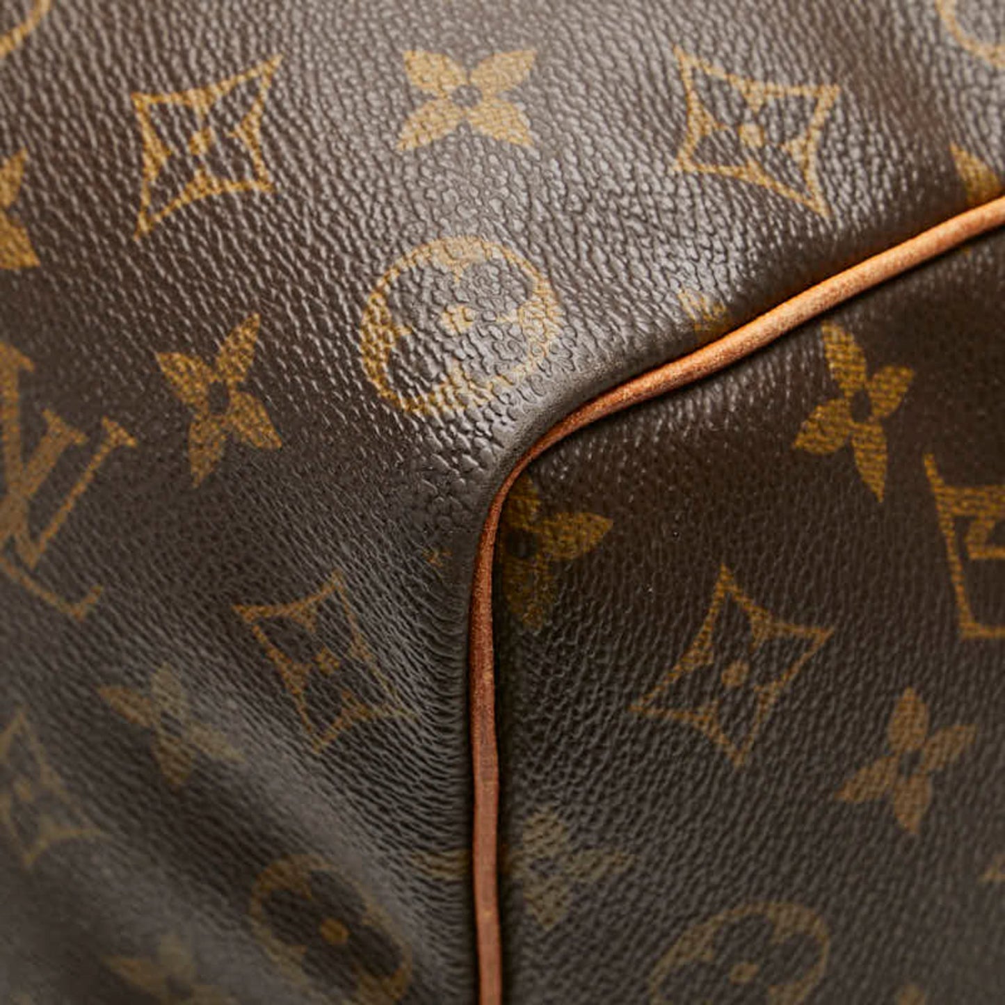 Louis Vuitton Keepall 50, Brown, Canvas, travel
