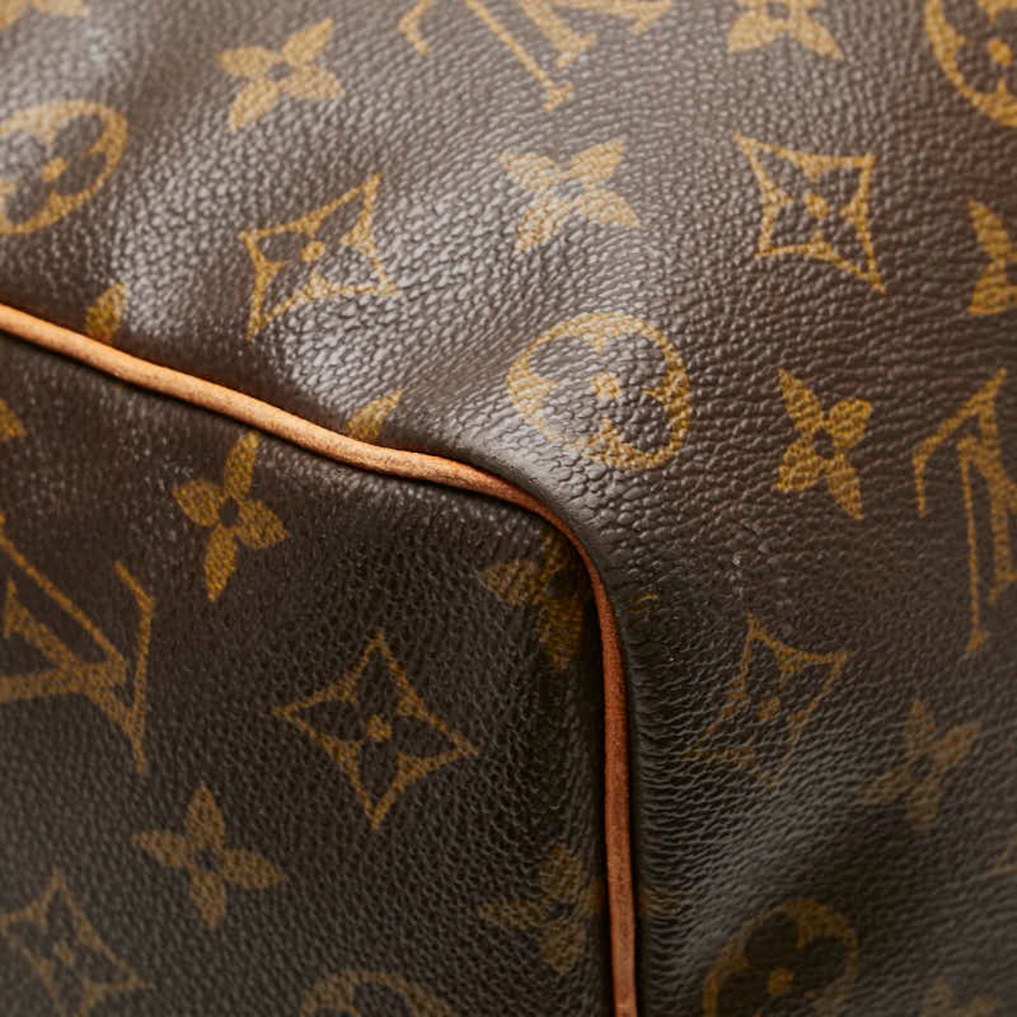 Louis Vuitton Keepall 50, Brown, Canvas, travel