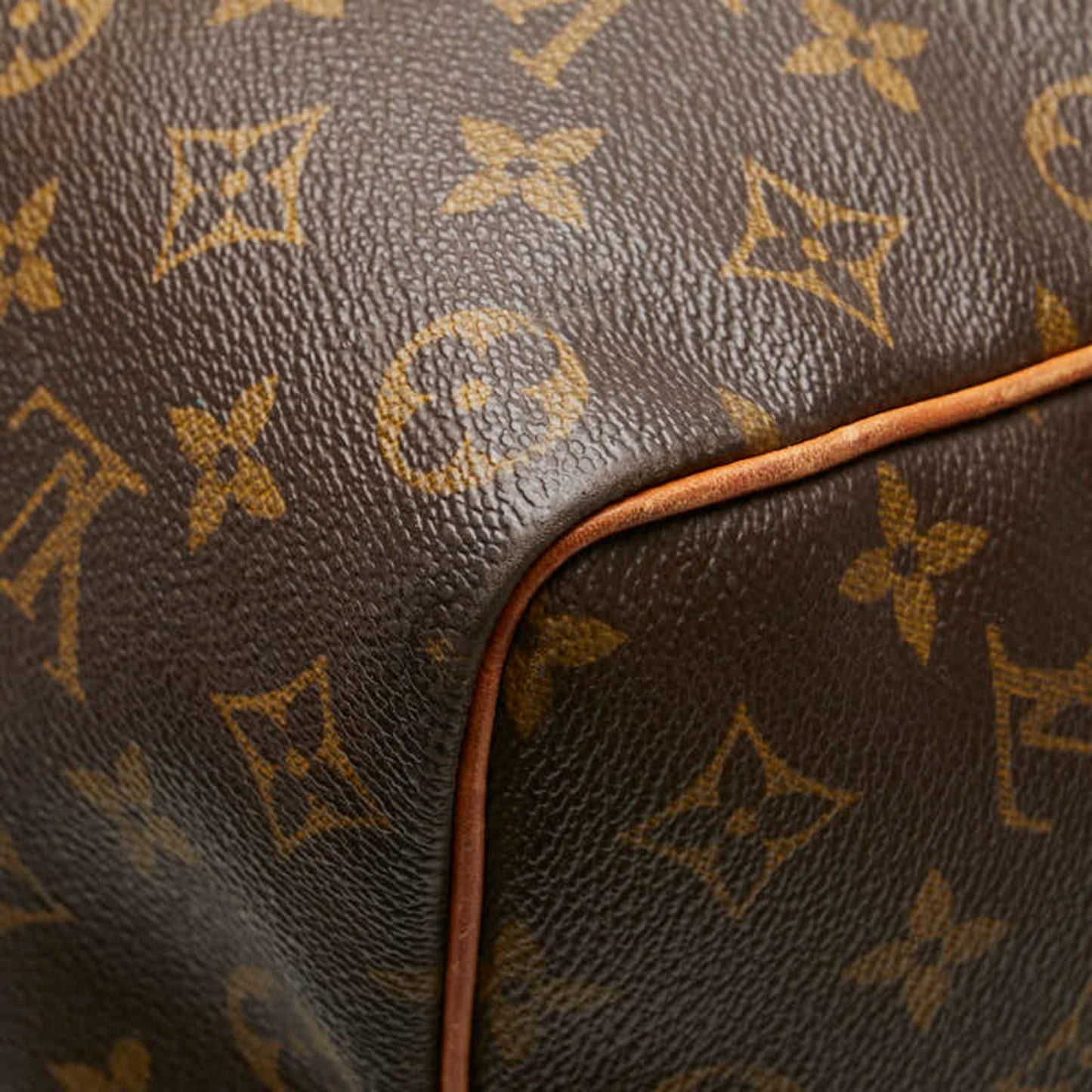 Louis Vuitton Keepall 50, Brown, Canvas, travel