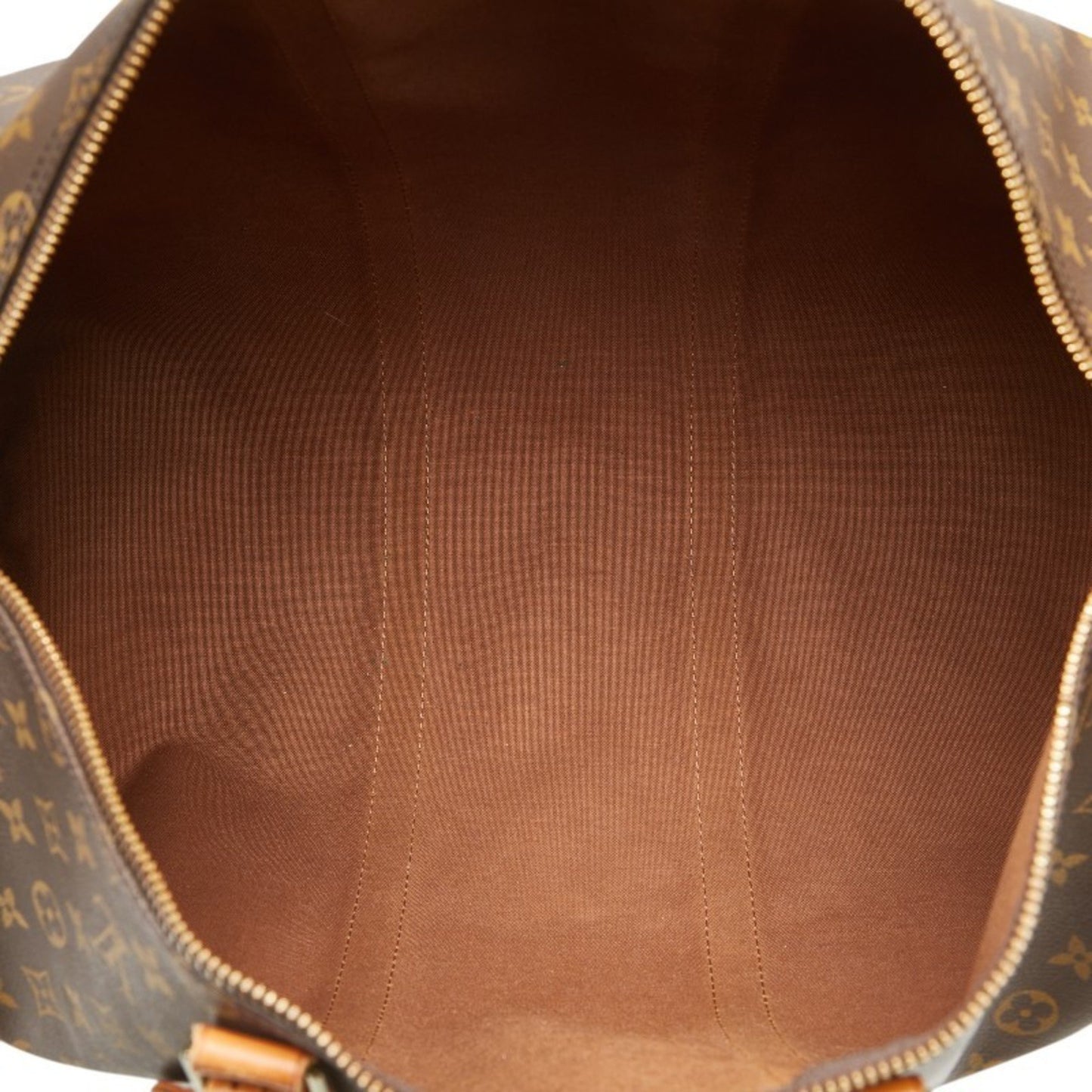 Louis Vuitton Keepall 50, Brown, Canvas, travel