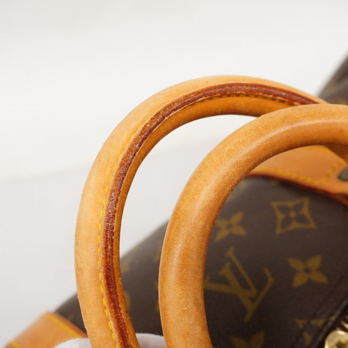 Louis Vuitton Keepall Bandouliere 55, Brown, Canvas, travel