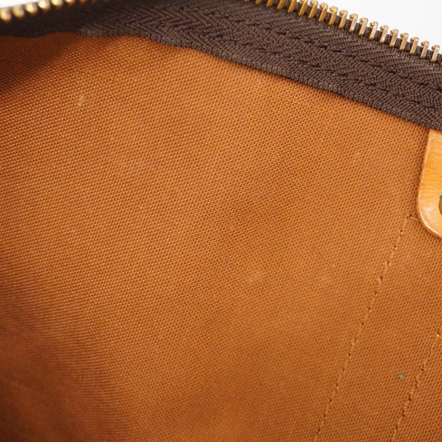 Louis Vuitton Keepall Bandouliere 55, Brown, Canvas, travel